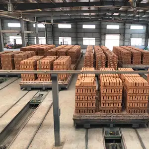 Machine de fabrication de briques rouges automatique, 2019, avec four hoffman