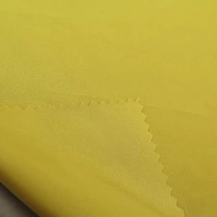 Nhà Máy Bán Hàng Trực Tiếp Nhung Thẻ Twill Vải Polyester Sợi Mềm Mại Thoải Mái Không Thấm Nước Thoáng Khí Áo Gió Vải