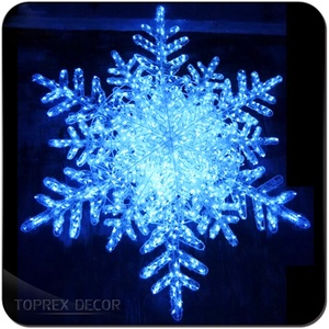 Usine bas quantité minimale <span class=keywords><strong>de</strong></span> commande Toprex décor illuminations <span class=keywords><strong>de</strong></span> <span class=keywords><strong>Noël</strong></span> 3d motif lumière acrylique flocons <span class=keywords><strong>de</strong></span> neige géants pour paysage décorations <span class=keywords><strong>de</strong></span> rue - Product Image 3