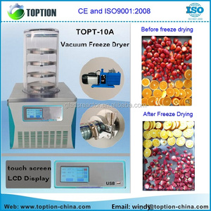 Laboratorio e per la casa Lavorazione di <span class=keywords><strong>Frutta</strong></span> e Verdura lyophilizer mini vuoto liofilizzatore prezzo - Product Image 2