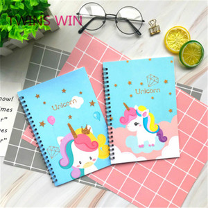 Nouveau Design Creative School Cartoon Diary Unicorn Spiral Notebook <span class=keywords><strong>1661</strong></span> - Product Image 3