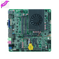 Placa base Intel 6th Gen 3855U Mini Itx para ordenador de placa única integrado Linux con DDR4 de 32GB, 1 unidad