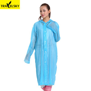 Abbigliamento impermeabile trasparente Travelsky Logo personalizzato uomo adulto e <span class=keywords><strong>donna</strong></span> - Product Image 4