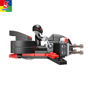 Mini niños ladrillos de construcción juguetes nave espacial - Product Image 5