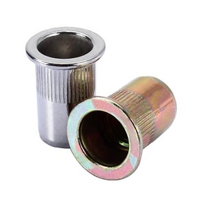 M4 Steel Iron Knurled Body Open End Reduced Flat Small Head <strong>Rivet</strong> <strong>Nut</strong> - Product Image 4