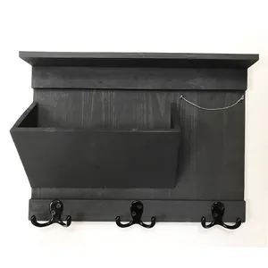 จี้ติดผนังทำจากไม้สไตล์วินเทจจี้ติดผนังทำจากไม้ไผ่อเนกประสงค์ - Product Image 1