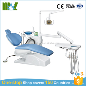 de China de fábrica precio buen hospital funciones de tamaño estándar hidráulico unidad de silla dental para la venta - Product Image 1
