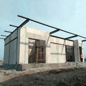 Panel Dinding Modular Panel Sandwich Beton Siap Semen Kualitas Tinggi ZJT Eps