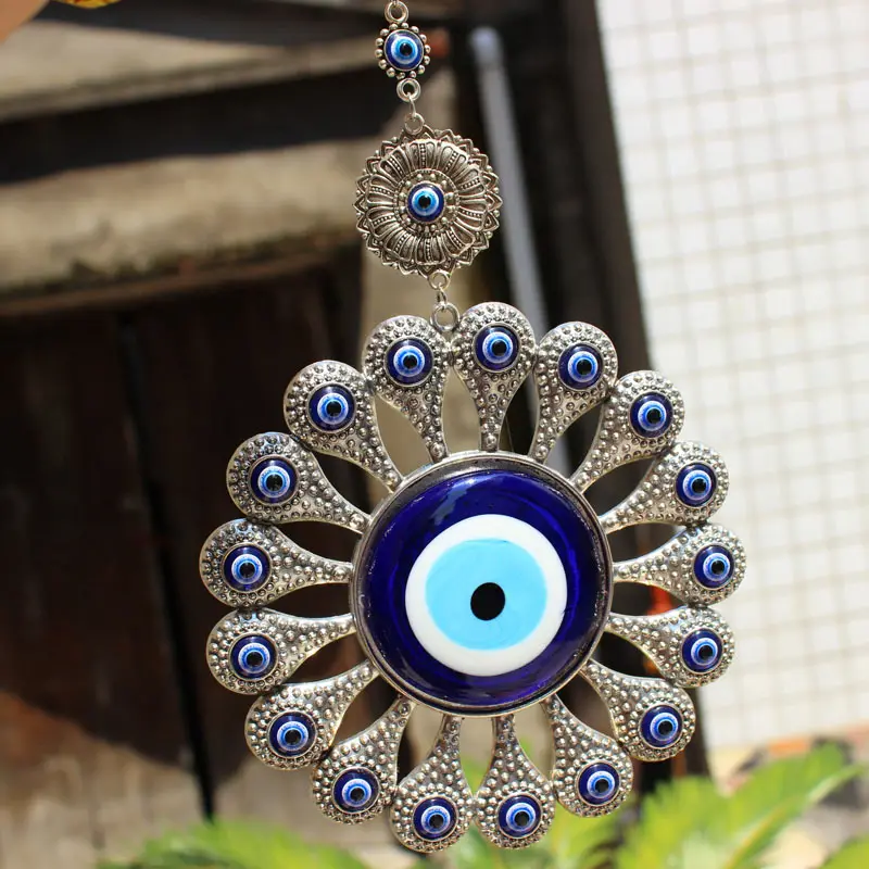 European blue eye home decor hanging, evil eye home charms with factory