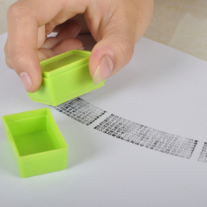 <span class=keywords><strong>Mini</strong></span> ID bảo vệ tự mực con lăn tem nhận dạng trộm cắp bảo vệ tem - Product Image 2