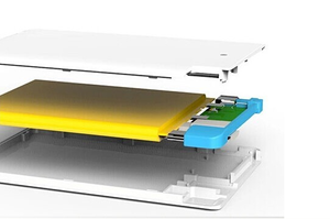 Power Bank sottile formato carta di credito che si adatta al portafoglio - Product Image 3