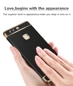 2017 3 en 1 híbrido cubre la piel trasera caso para Huawei mate 7 8 9 P8 P9 Porsche P10 Más Lite pro GR3 GR5 Y5 Y7 Nova 2 - Product Image 2