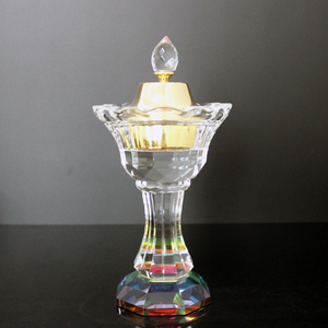 Vendita all'ingrosso di fantasia arabo di cristallo bruciatore di incenso censer - Product Image 3
