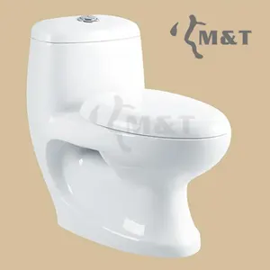 Eenvoudige En Stijlvolle Clamshell Toilet Van Hoge Kwaliteit Keramische Toiletpot Voor Wasruimte En Toilet
