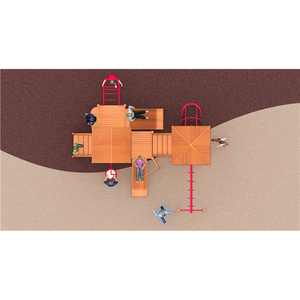 Équipement de terrain de jeux extérieur en <span class=keywords><strong>bois</strong></span>, grands toboggans en <span class=keywords><strong>bois</strong></span> pour enfants, pour garderies et parcs en <span class=keywords><strong>bois</strong></span> - Product Image 2