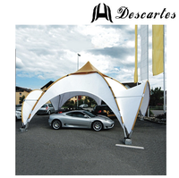 Tentes extérieures de dôme d'araignée de tentes pentagonales imperméables de voûte pour le parking