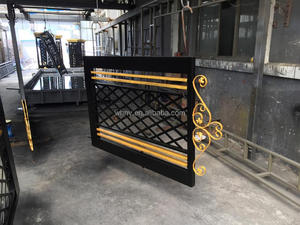 Sang Trọng Antique Wrought Sắt <span class=keywords><strong>Fancy</strong></span> Chính Cổng Thiết Kế Đường Lái Xe Cổng Thiết Kế Ranh Giới Tường Cổng Để Bán - Product Image 6