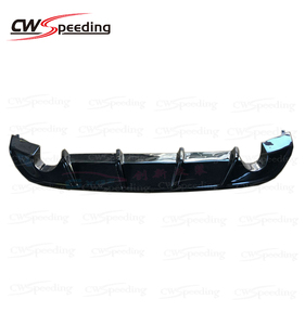 Diffusore posteriore del labbro del paraurti posteriore in fibra di carbonio per VW GOLF <span class=keywords><strong>7</strong></span> MK7 <span class=keywords><strong>R</strong></span> <span class=keywords><strong>R</strong></span>-LINE per VOLKSWAGEN GOLF <span class=keywords><strong>7</strong></span> - Product Image 2