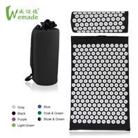 Tapis de massage pour le dos, article de santé, vente en gros, aiguilles d'acupuncture, amovible et lavable