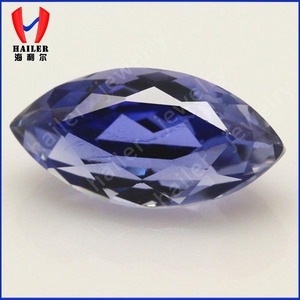 de la forma marquesa de laboratorio creado zafiro sintético de buena calidad de la máquina de corte de piedra - Product Image 1