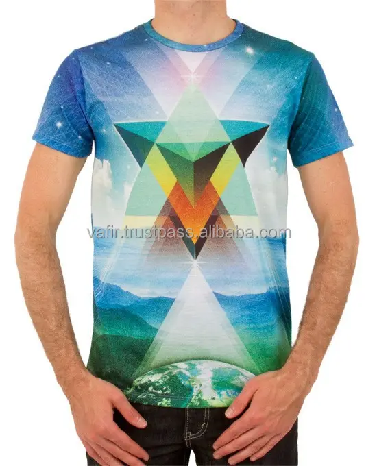 Sublimation T-Shirt Hochwertige benutzer definierte T-Shirt Großhandel Pakistan HS Code 62034900