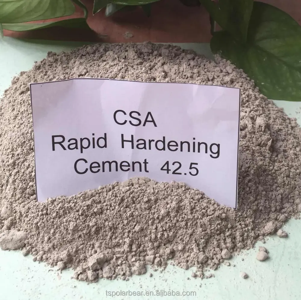 Snelle Verharding Cement 42.5 Csa Cement