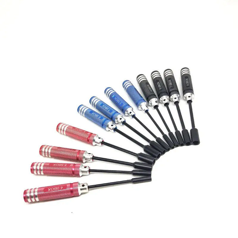 OEM high precision 1.5/2.0/2.5/3.0 colorful Hex socket Screwdriver tool Kit Set for hobby tool set