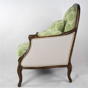 Complete in Specifications Comfortable Oversized Comfy Side <strong>Chairs</strong> Green Pattern Cloth Living Room <strong>Reading</strong> <strong>Chair</strong> - Product Image 5