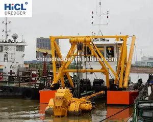 China HICL dredger shipyard 32inch 8000m3/h hydraulic cutter suction dredger/pipe dredger/hopper dredger(CCS certificate)