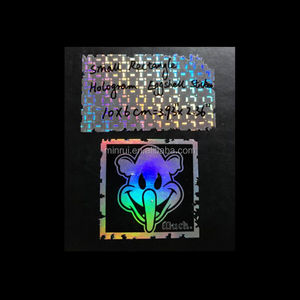 Autocollants holographiques 3D en vinyle, taille 9x6cm, étiquette de Graffiti indestructible, pièces - Product Image 5