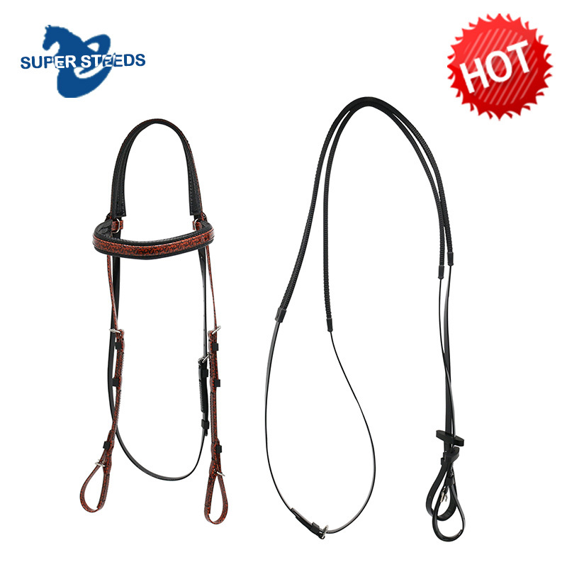 HB001 Bride De Cheval, Halter Horse Racing, cheval Équipement Équestre En Gros
