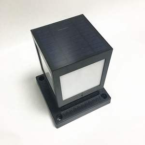 Outdoor Impermeabile Solare <span class=keywords><strong>LED</strong></span> Della Luce Moderna Semplice Giardino Piazza Porta Pilastro Luce Villa Cortile <span class=keywords><strong>Fari</strong></span> Colonna - Product Image 1