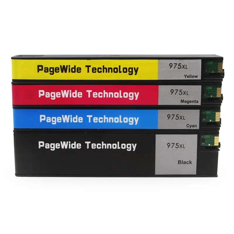 Ocinkjet 975 975XL InkCartridge Full With Ink For HP 352dw 377dw 452dn 477dn 552dw 577dw PageWide Managed P55250dw P57750dw