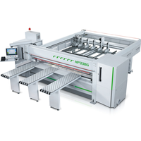 Scie à ruban horizontale à alimentation automatique HP380GKP, grande taille, haute efficacité, pour le travail du bois, avec commande PLC, alimentation avant