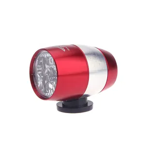 Bán sỉ pin duracell đèn pin-Siêu Sáng Hợp Kim Nhôm 6 LED Xách Tay Led Keychain Mini Torch Ánh Sáng Duracell Đèn Pin