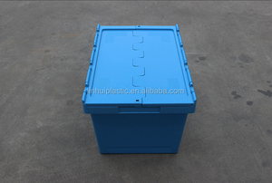 50L Thùng Nhựa Vuông Bao Bì Rẻ Nhất Hộp Nhựa Stackable Thùng Cho Cá Trái Cây Và Rau Quả - Product Image 3