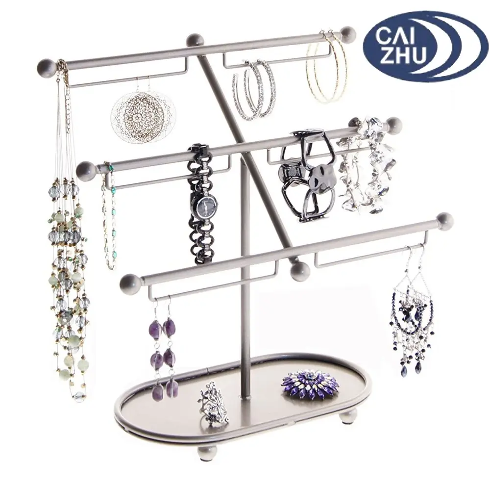 Earring Holder for Hoop Earrings Jewelry Tree Stand Bracelet Rack Display Storage Rack