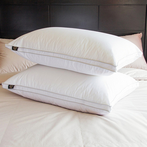 JR611 Oreillers de lit de collection hôtelière très vendus pour dormir 1200g <span class=keywords><strong>Oreiller</strong></span> en duvet de canard confortable et offrant un soutien - Product Image 2