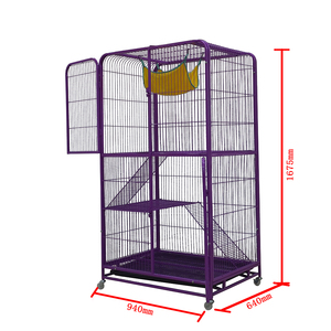 便宜的室内大型猫产品笼子猫箱笼销售 - Product Image 6