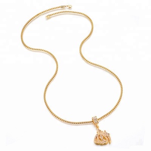 Collana da uomo in oro 18 carati <span class=keywords><strong>Allah</strong></span>, produzione di gioielli - Product Image 6