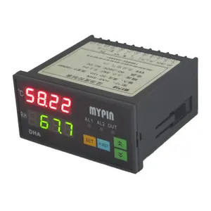 Merek 24 V DC daya MYPIN digital suhu kelembaban meter (model: HA8E-RRHT)