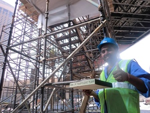 LVL Nhiều Lớp Veneer Lumber Giàn Giáo Gỗ Ván Với Ván Ép - Product Image 6