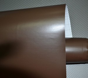 Accessori Auto <span class=keywords><strong>Marrone</strong></span> Opaco Car Wrap Pellicola Del Vinile/vinile dell'involucro dell'automobile autoadesivo di carta/autoadesivo foglio di vinile - Product Image 2