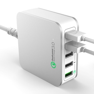 Cargador USB Universal Inteligente Qualcomm QC 3.0, Salida de Potencia Adaptativa de 40W, Protección OTP, Estándar de Enchufe Estadounidense, Importación Directa de Vietnam - Product Image 3