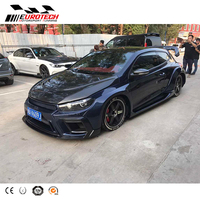 Scirocco-kit complet en fibre de carbone et fibre de verre, pour vw Scirocco 2013 — 2017, carrosserie de haute qualité