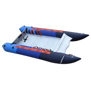 CE Certificate 12ft <strong>Used</strong> <strong>Speed</strong> <strong>Boat</strong> Inflatable Zapcat <strong>Boat</strong> with Aluminum Floor