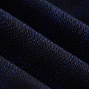 Bospoke Setelan Pakaian Pria, <span class=keywords><strong>Blazer</strong></span> Wol Biru Dongker - Product Image 4