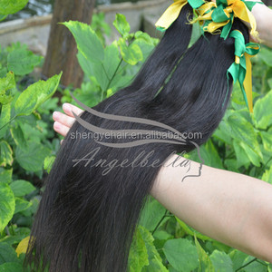 Angelbella cabelo estoque grande fábrica por atacado Crochet tranças com cabelo humano série 7a cabelo virgem brasileiro - Product Image 2