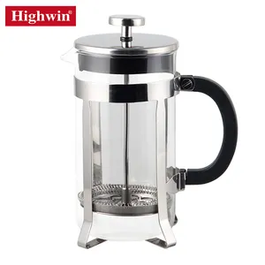 Highwin Factory Boro silikat glas Trinken Schöne französische Presse Antike amerikanische Kaffee maschine