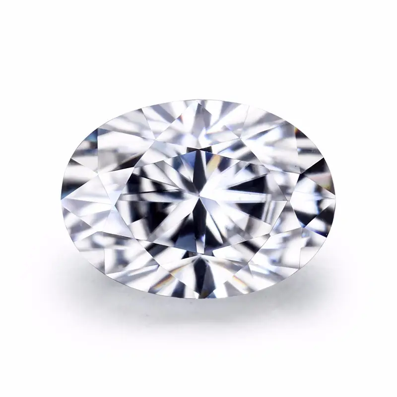 Starsgem отличный Блестящий крой 10x8 мм Овальный крой def moissanite